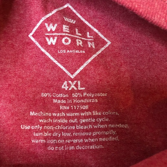 Unisex Larger Plus Size 4X Graphic Tee; Humerous, Comical, Sarcastic; cool - Picture 5 of 7